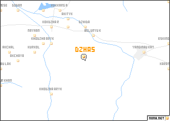 map of Dzhas