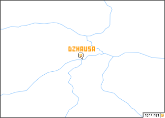 map of Dzhausa