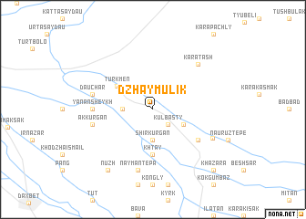 map of Dzhay-Mulik