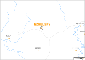 map of Dzhelsay