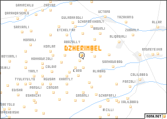 map of Dzherimbelʼ