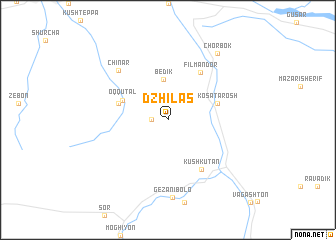 map of Dzhilas