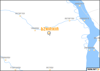 map of Dzhirikin