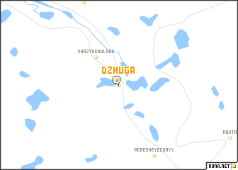 map of Dzhuga