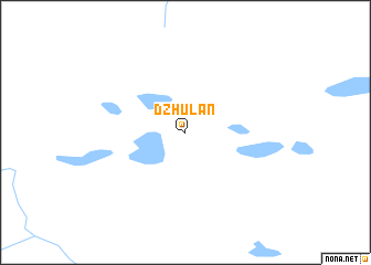 map of Dzhulan