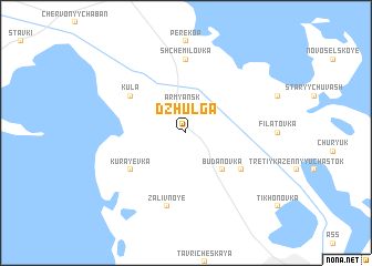 map of Dzhulga