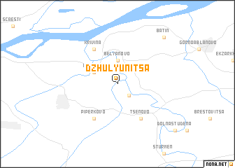 map of Dzhulyunitsa