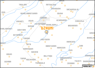 map of Dzhumi