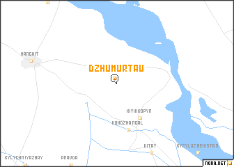 map of Dzhumurtau