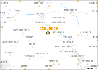 map of Dzhurkov