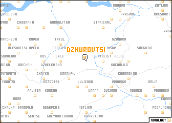 map of Dzhurovtsi