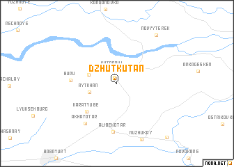 map of Dzhutkutan