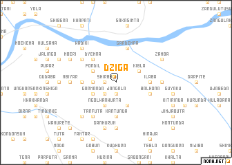 map of Dziga