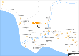 map of Dzikhcha