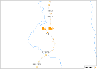 map of Dzinga