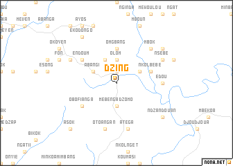 map of Dzing