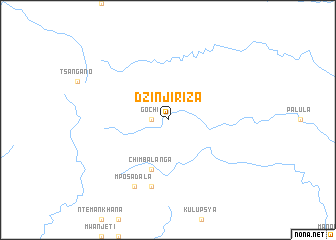 map of Dzinjiriza