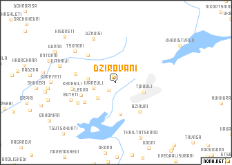 map of Dzirovani