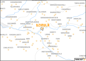 map of Dzirula