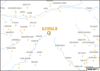 map of Dzirula