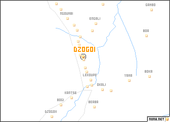 map of Dzogo I