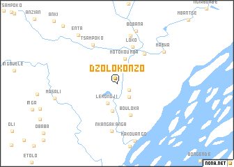 map of Dzolokonzo