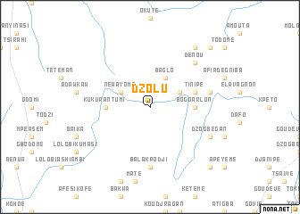 map of Dzolu