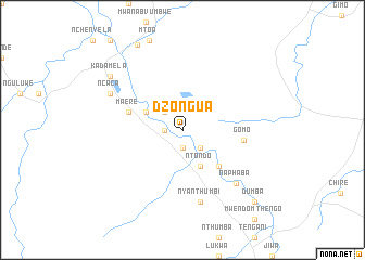 map of Dzongua