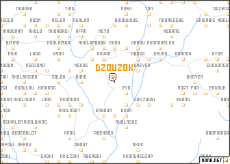 map of Dzouzok