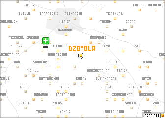 map of Dzoyola