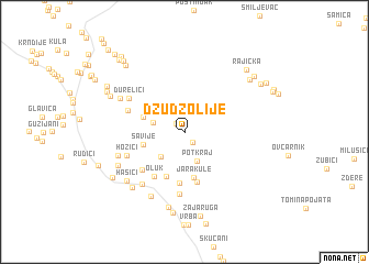 map of Džudžolije