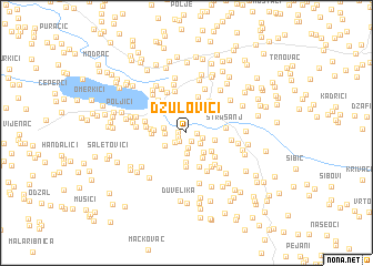 map of Džulovići