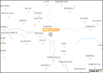 map of Dzvegor