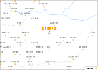 map of Dzwafu