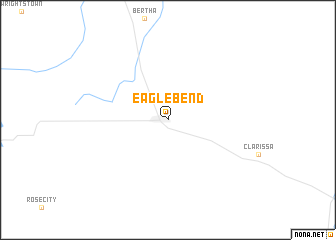 map of Eagle Bend