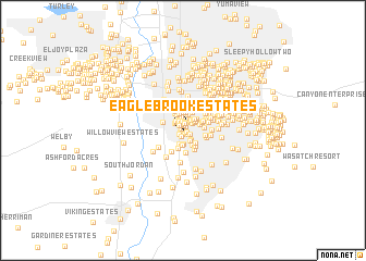 map of Eaglebrook Estates