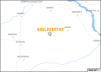map of Eagle Center