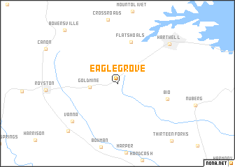 map of Eagle Grove