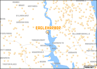 map of Eagle Harbor