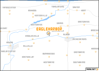 map of Eagle Harbor
