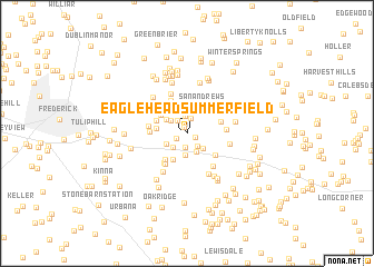 map of Eaglehead Summerfield