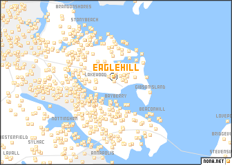 map of Eagle Hill