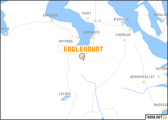 map of Eaglemount