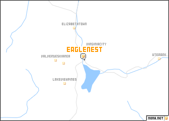 map of Eagle Nest