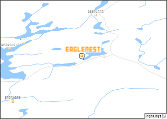 map of Eagle Nest