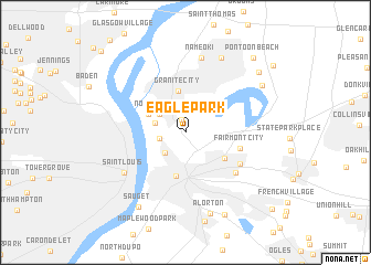 map of Eagle Park