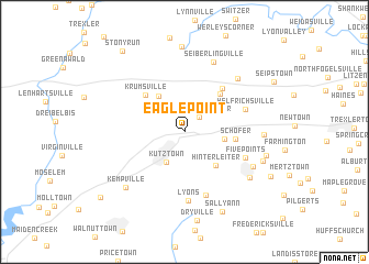 map of Eagle Point