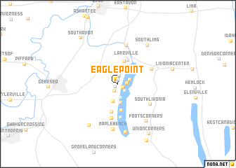 map of Eagle Point