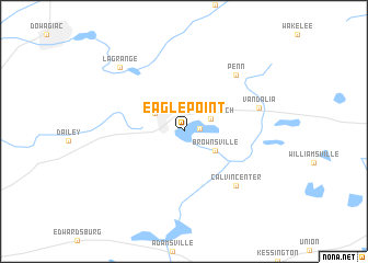 map of Eagle Point