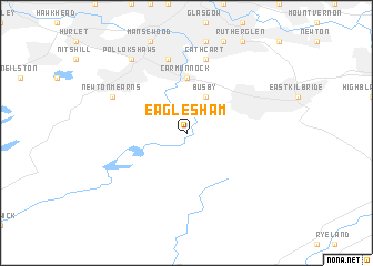 map of Eaglesham